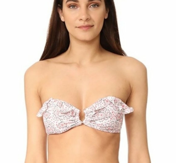 Eberjey Timba Floral Print Bikini Top NEW - Picture 2 of 8